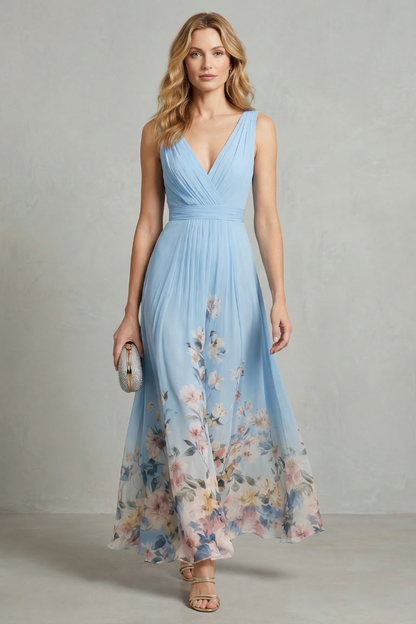 Serelisse – Romantic floral ombre – Maxi dress