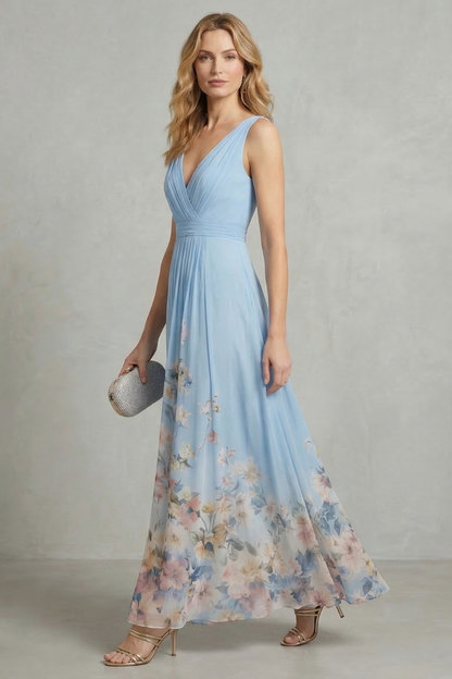 Serelisse – Romantic floral ombre – Maxi dress