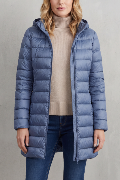 Serelune – Featherlight warmth – Hooded down jacket