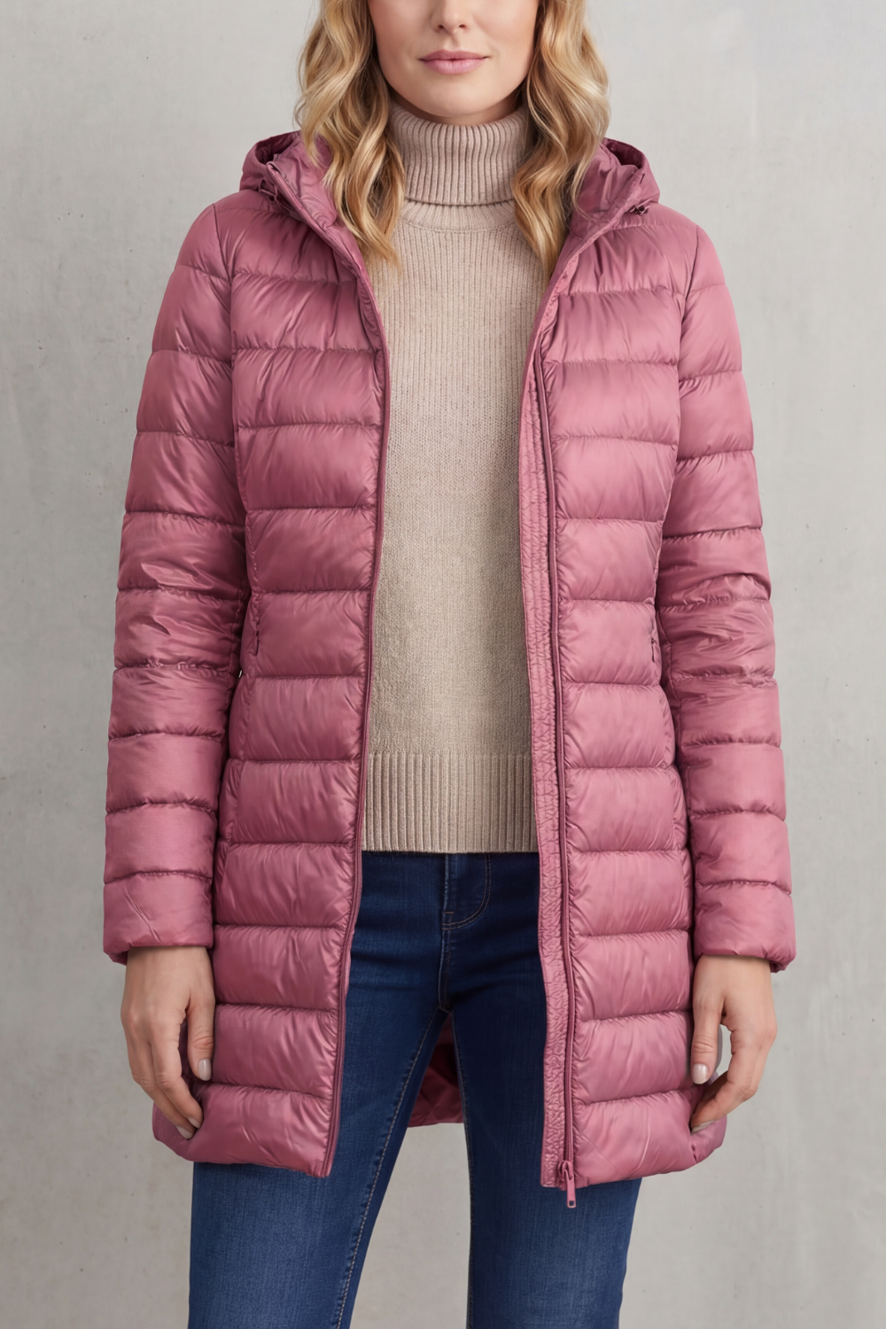 Serelune – Featherlight warmth – Hooded down jacket