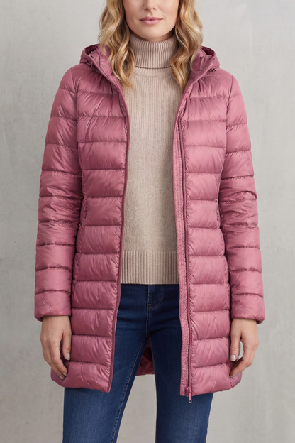 Serelune – Featherlight warmth – Hooded down jacket