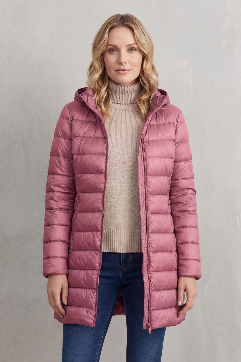 Serelune – Featherlight warmth – Hooded down jacket