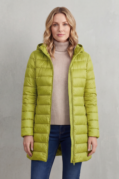 Serelune – Featherlight warmth – Hooded down jacket