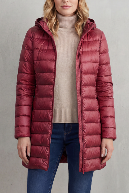 Serelune – Featherlight warmth – Hooded down jacket