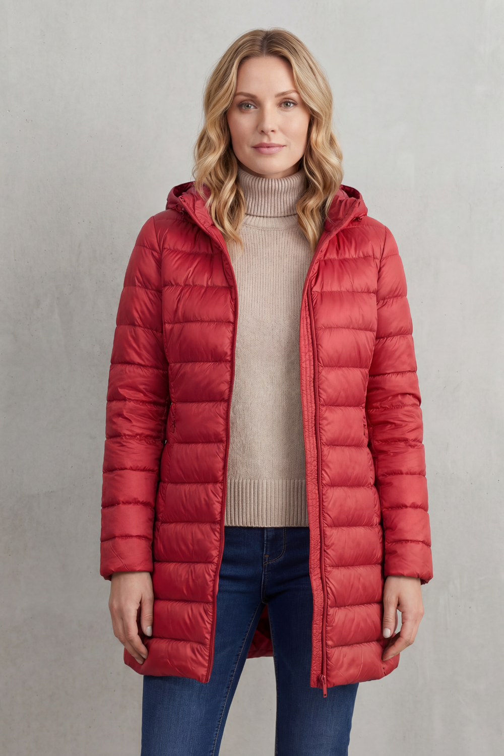 Serelune – Featherlight warmth – Hooded down jacket