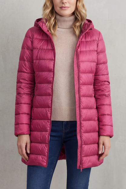 Serelune – Featherlight warmth – Hooded down jacket