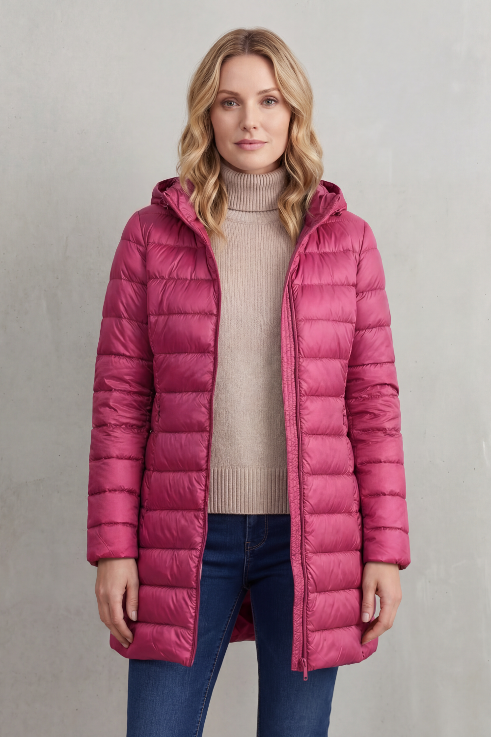 Serelune – Featherlight warmth – Hooded down jacket
