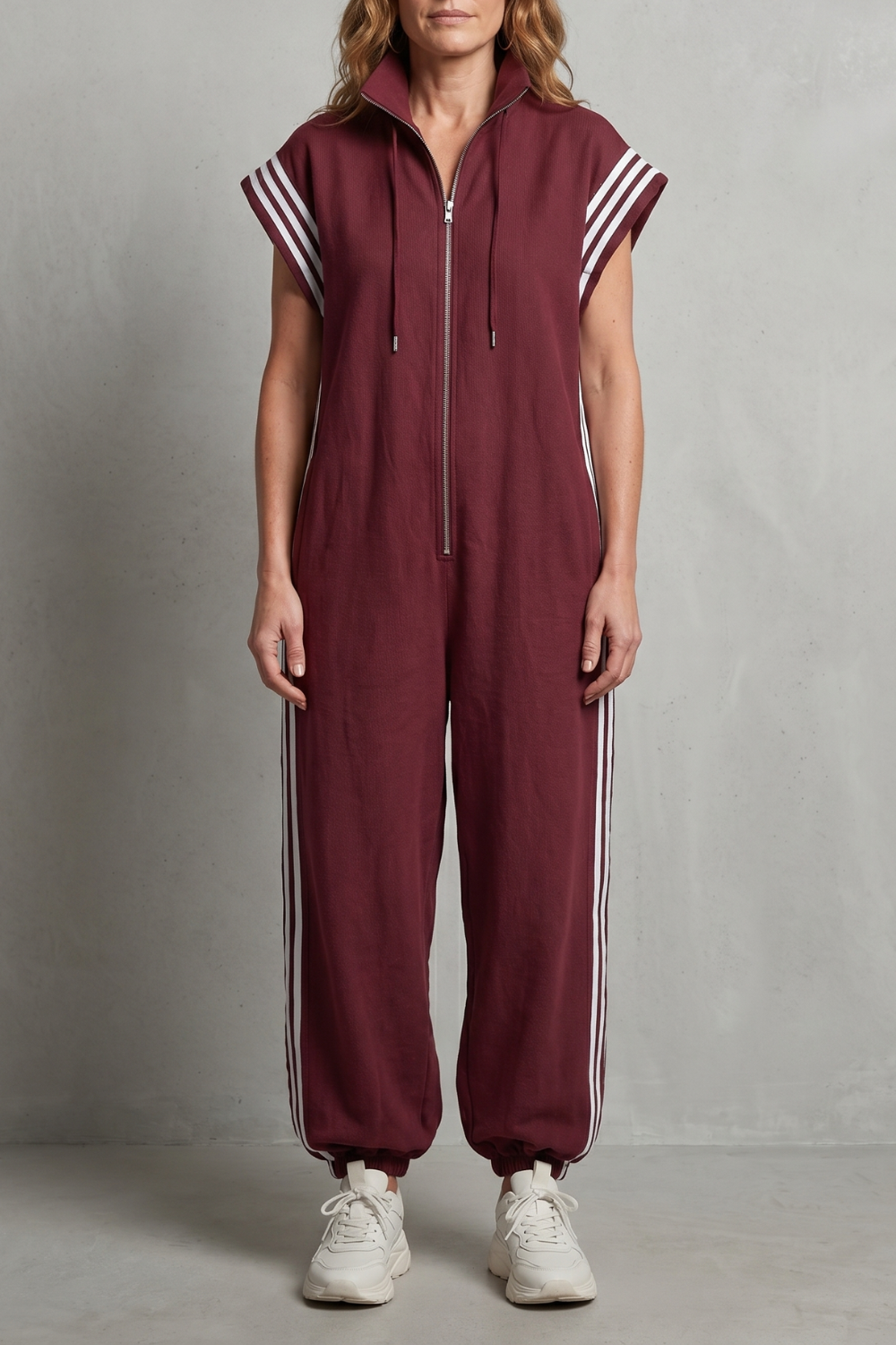 Veloura – Sporty stripe detail – Jumpsuit