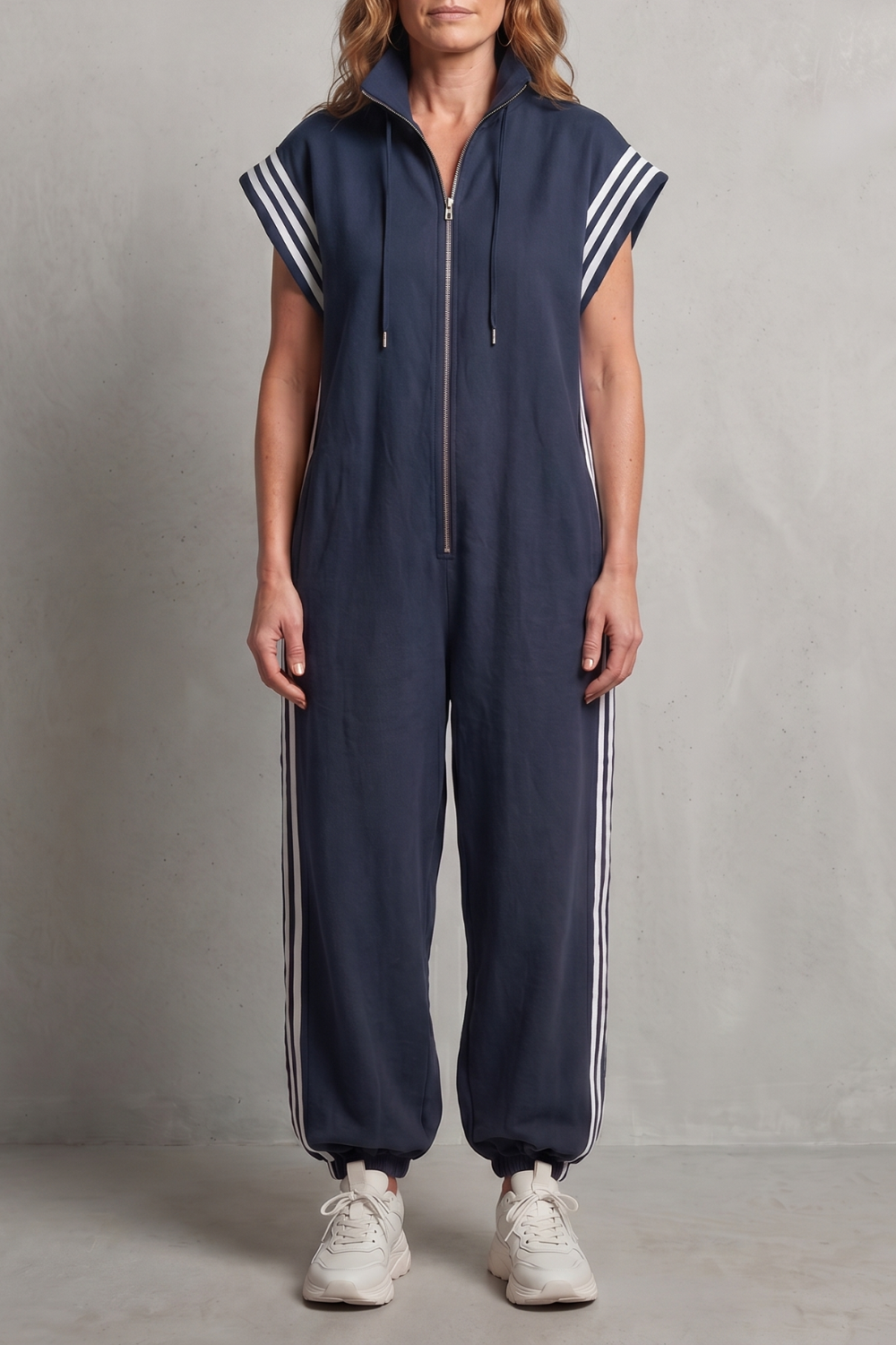 Veloura – Sporty stripe detail – Jumpsuit