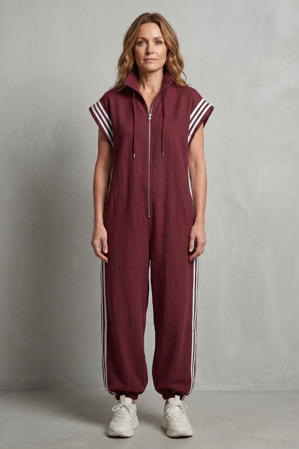 Veloura – Sporty stripe detail – Jumpsuit