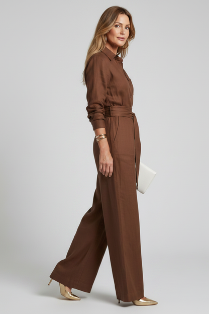 Virella – Effortless tailored elegance – Wide-leg jumpsuit