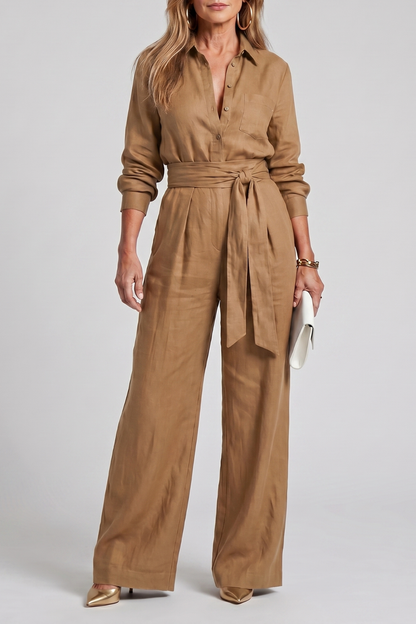 Virella – Effortless tailored elegance – Wide-leg jumpsuit