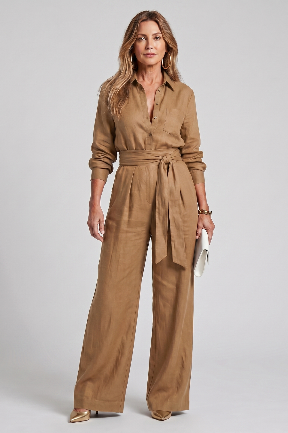 Virella – Effortless tailored elegance – Wide-leg jumpsuit