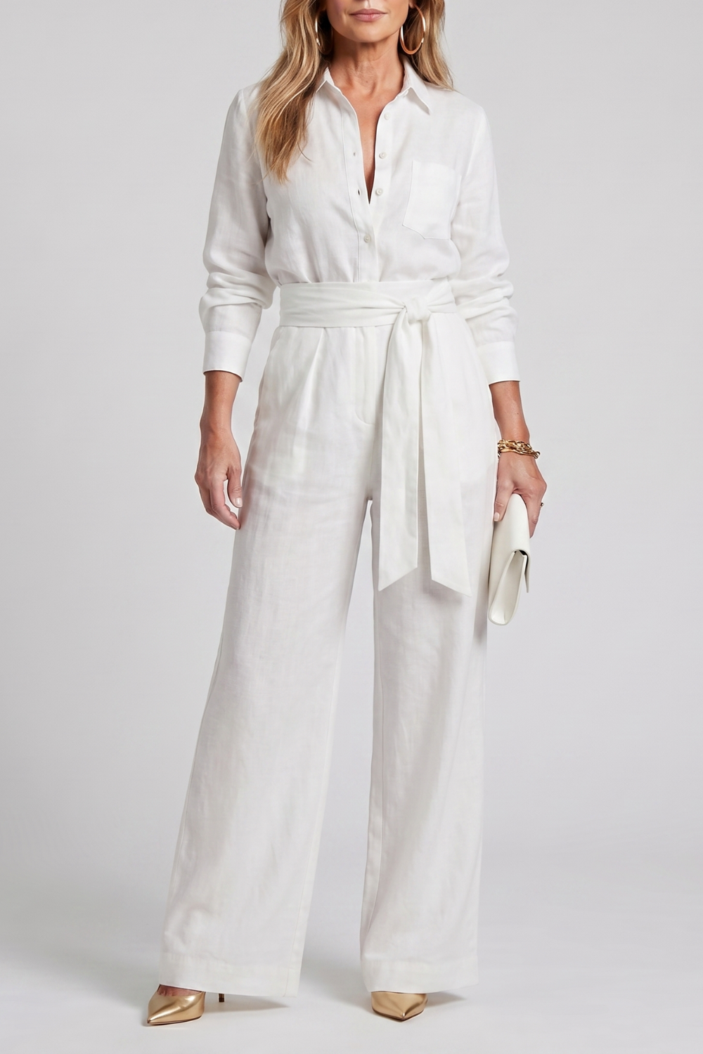 Virella – Effortless tailored elegance – Wide-leg jumpsuit