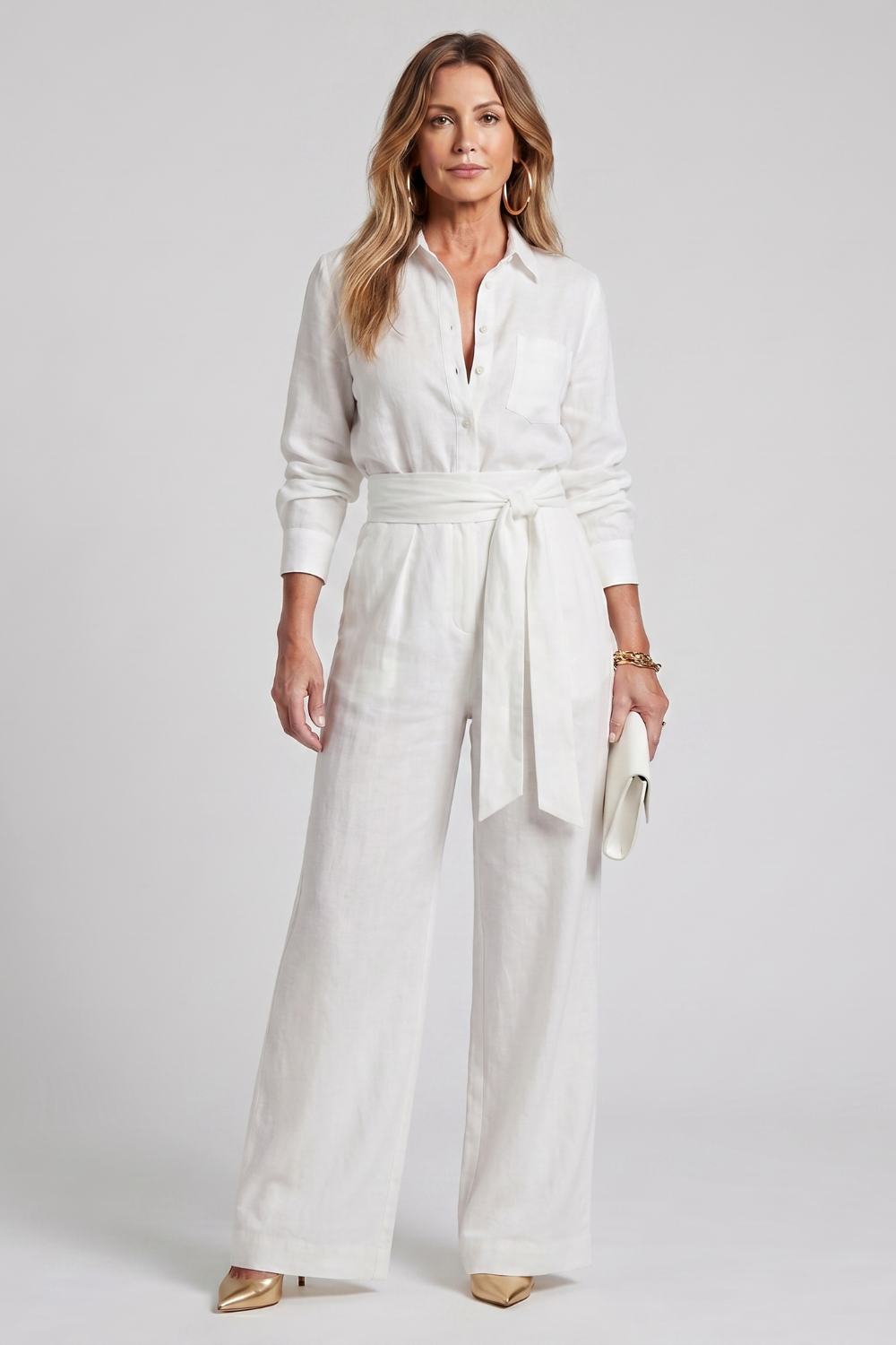 Virella – Effortless tailored elegance – Wide-leg jumpsuit
